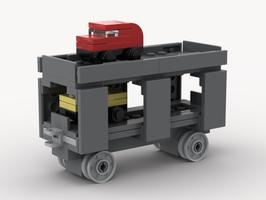 Набор LEGO MOC-44719 Car carriage waggon