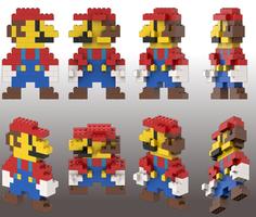 Набор LEGO Mario in 2.5D