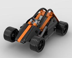 Набор LEGO MOC-45093 Race Buggy (Technic 42026)