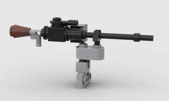 Набор LEGO Vehicle Machine Gun