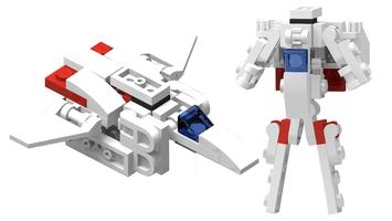 Набор LEGO MOC-45234 Transformer Mini G1 Skyfire