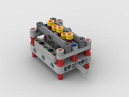 Набор LEGO MOC-45340 Mini inline-five engine