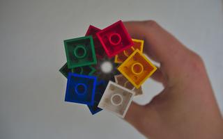 Набор LEGO MOC-45390 Blocky and Psychedelic Tube