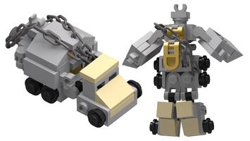 Набор LEGO Transformer Mini Dark of the Moon Megatron