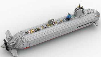 Набор LEGO MOC-45439 Thundershark Submarine