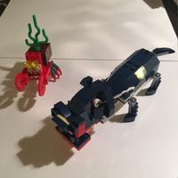 Набор LEGO MOC-45494 LEGO - 31088 Hippopotamus and Hermit Crab