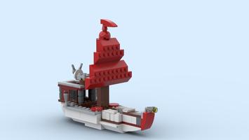 Набор LEGO MOC-45629 11005 Scarlet Sails (Алые паруса)