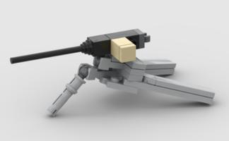 Набор LEGO MOC-45884 .50 Cal M2HB Heavy Machine Gun