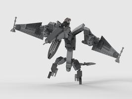 Набор LEGO MOC-45967 Transforming pteranodon fighter jet