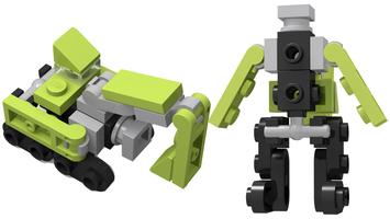 Набор LEGO MOC-46070 Transformer G1 Mini Constructions Scavenger