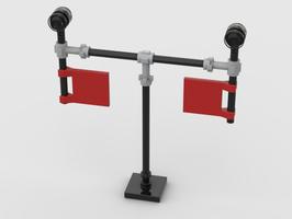 Набор LEGO MOC-46088 Lamp Post With Ads