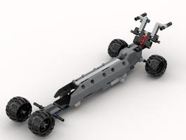Набор LEGO MOC-46148 Top Fuel Dragster