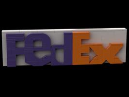 Набор LEGO MOC-46209 FedEx logo