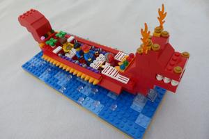 Набор LEGO MOC-46220 5582 Dragon Boat