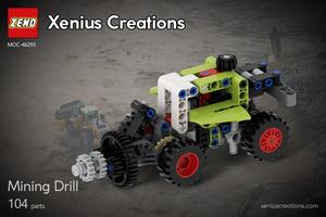 Набор LEGO MOC-46293 42102 - Mining Drill