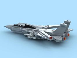 Набор LEGO MOC-46485 Top Gun F-14 Tomcat (Mini/Midi scale) Fighter Jet