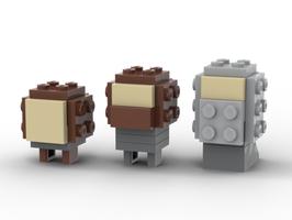 Набор LEGO Mini Brickheadz - LOTR Set 1