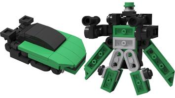 Набор LEGO Transformer 4 AOE Crosshairs (Mini Mecha)