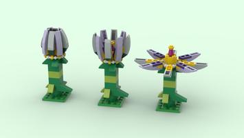Набор LEGO MOC-46701 10696 Flower Passiflora