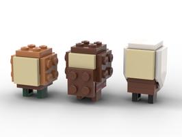 Набор LEGO Mini Brickheadz - LOTR Set 2