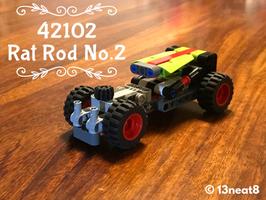 Набор LEGO MOC-47096 42102 Rat Rod No.2