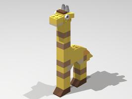 Набор LEGO Smiling Giraffe