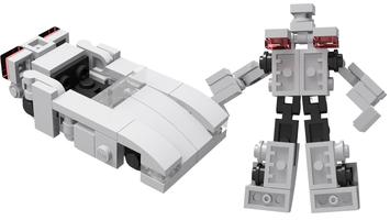 Набор LEGO Transformer DOTM Sideswipe Instruction Mini Mecha