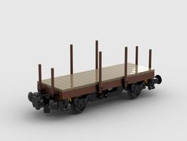 Набор LEGO MOC-47818 Small flatbed carriage
