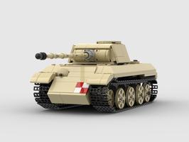 Набор LEGO custom Panther tank --Panzerkampfwagen V ww2 German medium tank minifigure scale