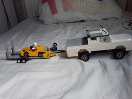 Набор LEGO MOC-47935 pickup truck with suspension