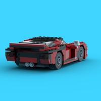 Набор LEGO MOC-47938 Lego 5867 80^s Super Car