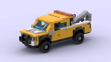 Набор LEGO MOC-47948 Pick up Tow Truck