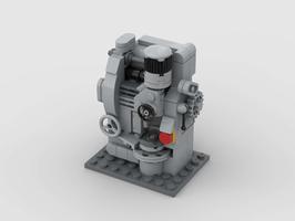 Набор LEGO MOC-47950 Gear Cutter - Machine Tools