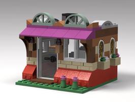 Набор LEGO MOC-47963 11004 Book Store