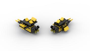 Набор LEGO MOC-48046 11004 Space beetle