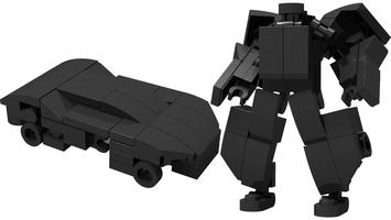 Набор LEGO Transformers AOE Lockdown MOC Mini Mecha