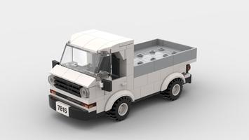 Набор LEGO MOC-48250 VW T3 Transporter Flatbed Version