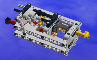 Набор LEGO 3 speed gearbox