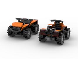 Набор LEGO MOC-48501 Orange Quad