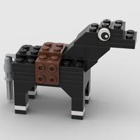 Набор LEGO MOC-48588 Horse