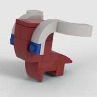 Набор LEGO MOC-48646 Mini Moc Red Ram (FREE)