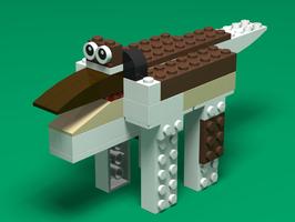 Набор LEGO The Dog (in the Lego Mind of a 4 Year Old)