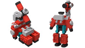 Набор LEGO Transformers G1 Perceptor Mini Mecha