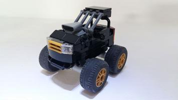 Набор LEGO MOC-49106 Mini Monster Truck with suspension!