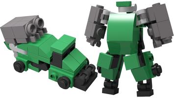 Набор LEGO Transformers TLK Hound Mini Mecha