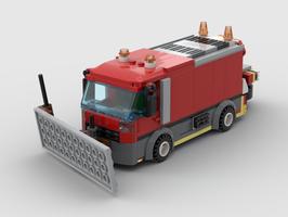 Набор LEGO MOC-49255 60214 - Snow Plow Truck