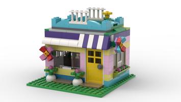 Набор LEGO MOC-49504 10698 Flower shop