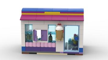 Набор LEGO MOC-49701 10715 Ice cream shop