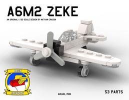 Набор LEGO 1:120 A6M2 "Zeke"