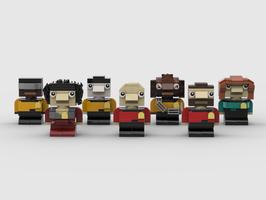 Набор LEGO Star Trek: The Next Generation Cast